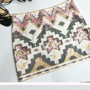 Like new sequined skirt by charlie and adele